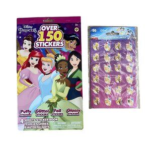 Disney Princess Sticker Book 150 Stickers Kids + 96 Disney princess stickers